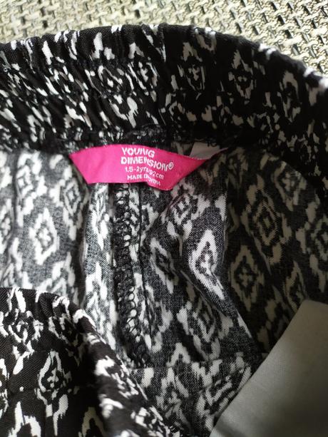 Tenké letné nohavice, young dimension,92