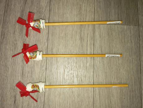 Holandský veterný mlyn do záhrady, do kvetináča, 