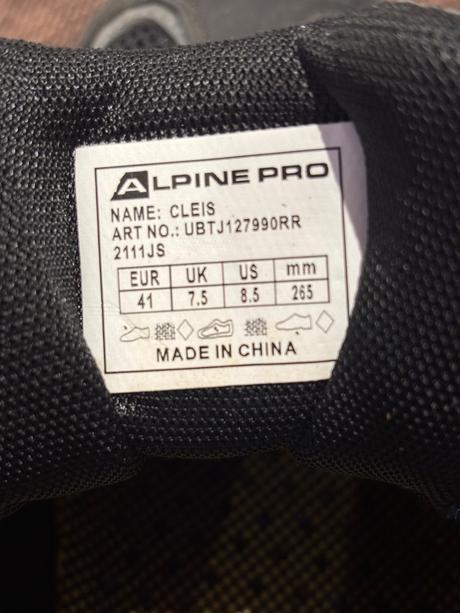 Športové sandale veľ 41, alpine pro,41