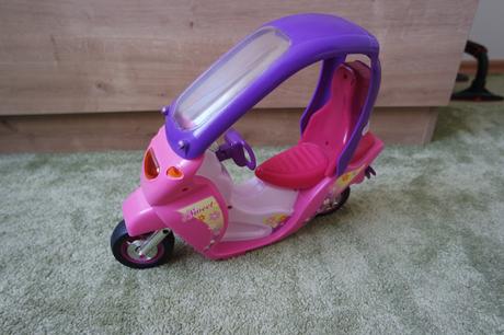Motorka pre bábiku,