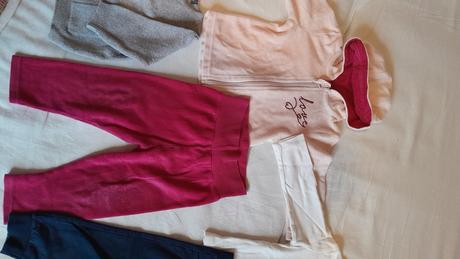 Balík oblečenia dievča 74-80, 68–80