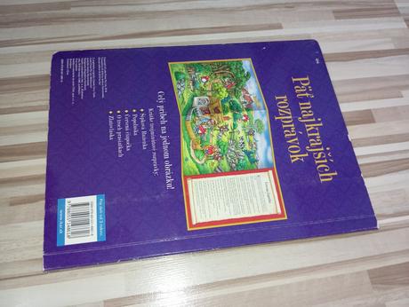 Päť najkrajších rozprávok tvrdé rozkladacie strany, 