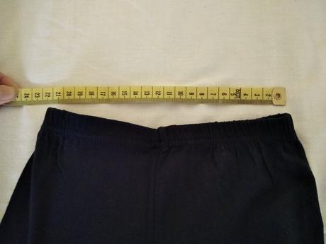 Modré krátke legíny, 128