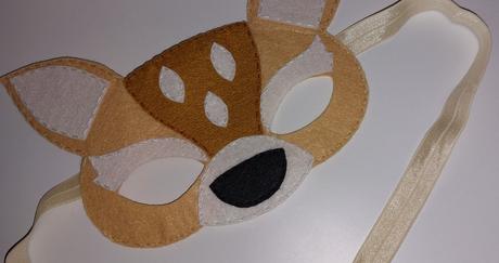 Karnevalová škraboška/maska - srnka, 