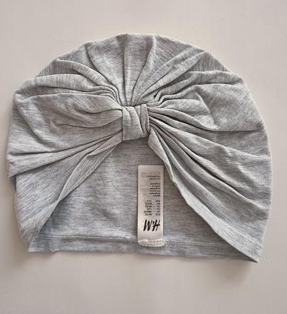 Sivý turbanček h&m, h&m,86