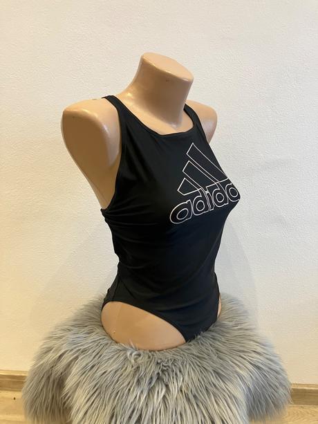 Dámske jednodielne plavky čierne adidas (36), adidas,s