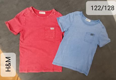 Trička spraný efekt h&m 122/128, h&m,122