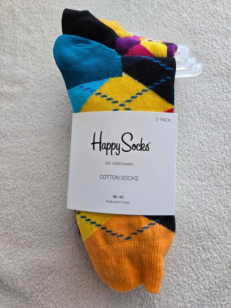 Happy socks sada ponoziek vel.36-40, 36 / 37 / 38 / 39 / 40