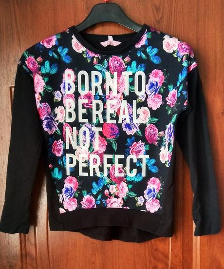 Pekná dievčenská mikina 164, ovs,164