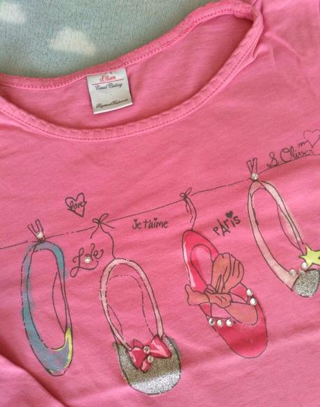 Tričko s balerinkami, s.oliver,116