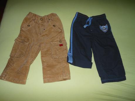 2ks menčestráky a opičkové roll-upky next 86, next,86