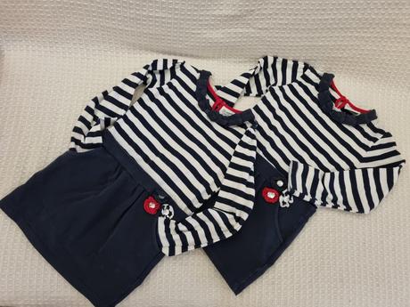 Šaty elastické s dlhým rukávom, 104