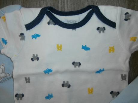 Balík 4ks body s krátkym rukávom, 50–62