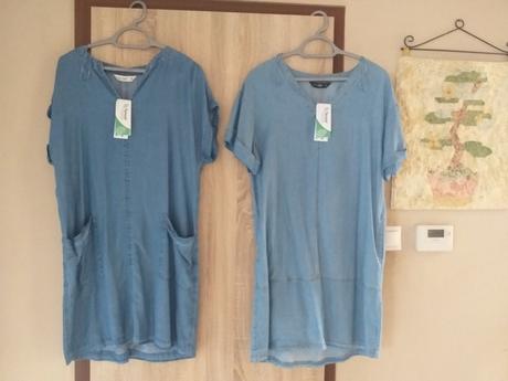 Nové rifľové/džínsové šaty 38 tencel/lyocell 38, f&f,38
