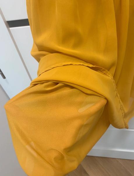 Letné horčicové šaty f&f, f&f,s