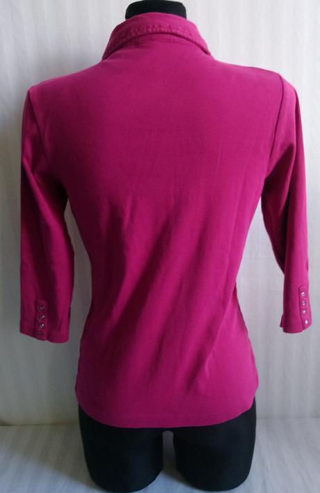 Dámsky elastický sýto ružový top, concept, m