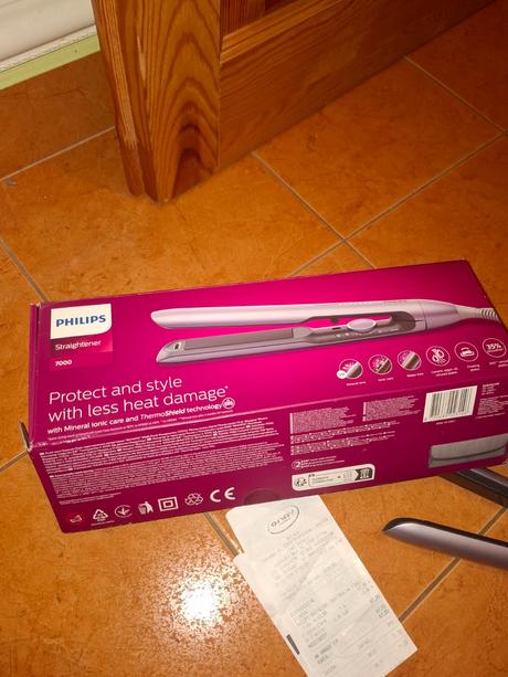 Žehlička na vlasy phlipis, 