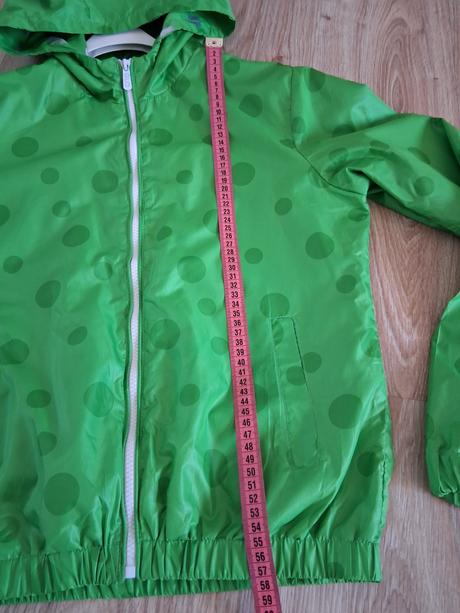 Zelená guľkovaná bunda, m