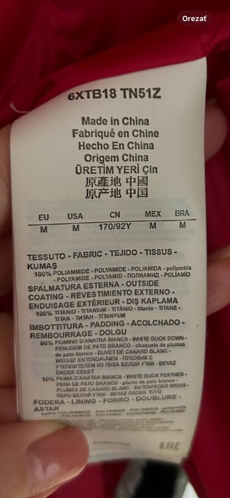 Bunda armani, armani,m