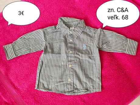 Košeľa, c&a,68