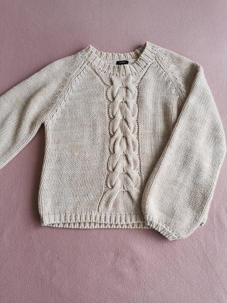 Lindex pleteny sveter, lindex,l