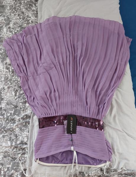 Fialové šaty apart v.38, 38