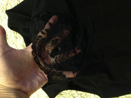 Elegantné čierne šaty unique vel.s, s