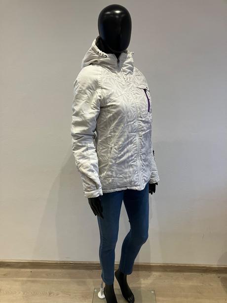 Dámska zimná vetrovka biela just play (s), just play,s