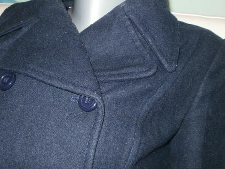H&m tmavomodrý kabátik, h&m,38