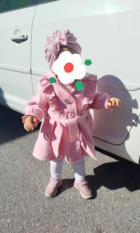 Nádherný štýlový kabátik 12/18mesiacov, 86