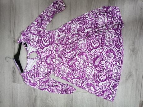 Fialová tunika, gate,m