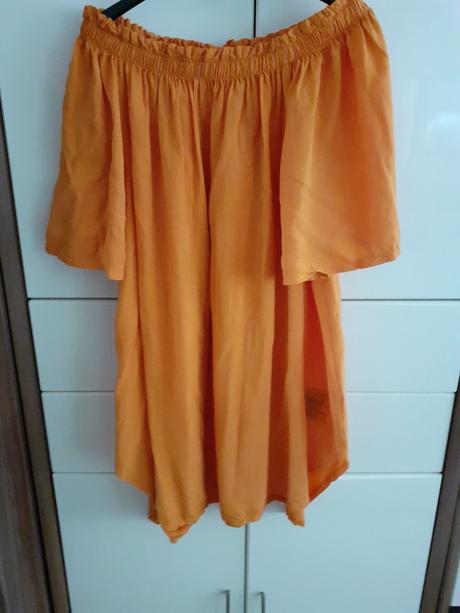 Letne pomarančove šaty, m