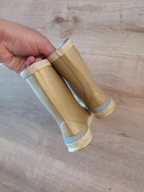 Gumaky barefoot zlate, bergstein,23