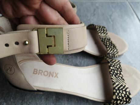 Pohodlné kožené sandále zn. bronx v39, luxusné, 39
