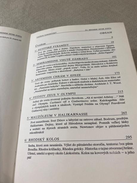 Za siedmimi divmi sveta zamarovský vojtech, 