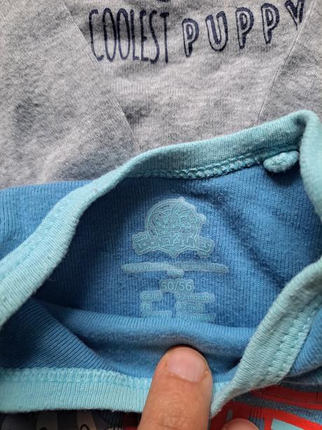 Body, rozm. 50/56cm, 3ks, 56