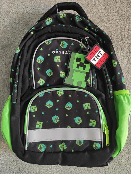 Školská taška, batoh oxybag minecraft,
