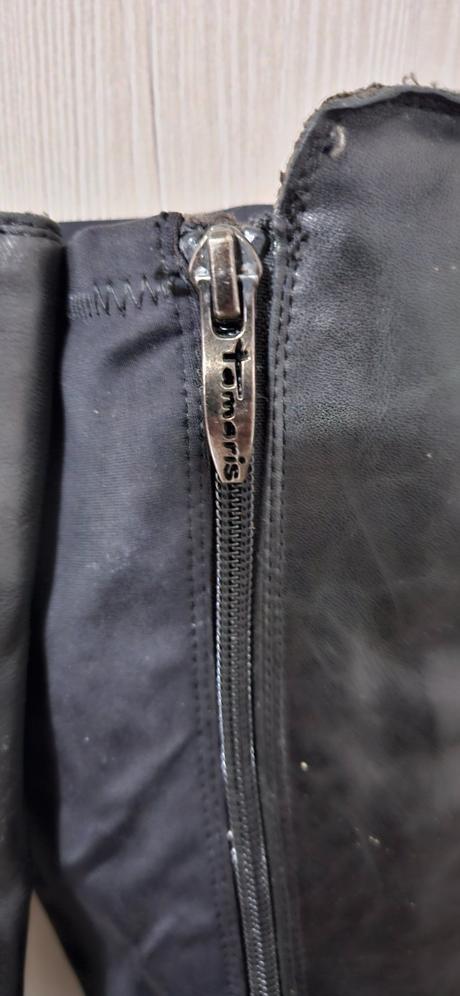 Kožené čižmy, tamaris,38