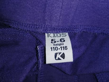 Tepláky po kolená 110/116, kenvelo,116