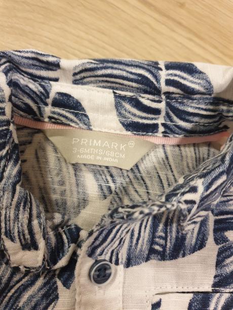 Kraťasy a košeľa, primark,68