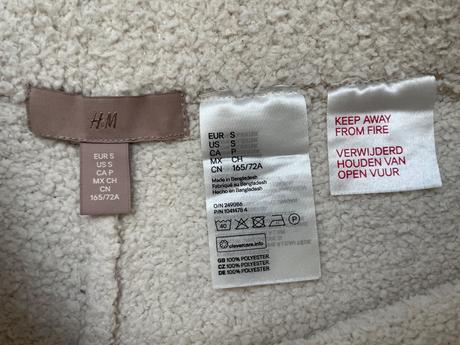 Nohavice teplé, h&m,s