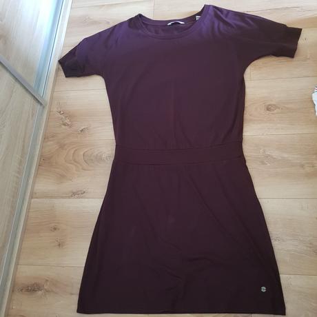 Bordové šaty 40, tchibo,40