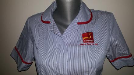 Blúzka pre predavačky/čašníčky, 38