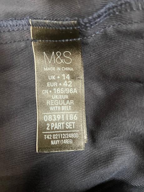 Elegantný nohavicový overal m&s, marks & spencer,42