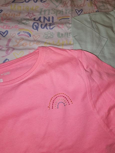 Sukňa a 3x tričko, 140–152