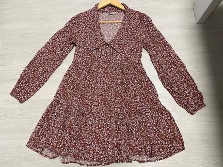 Dlhšia blúzka alebo šatky., stradivarius,s