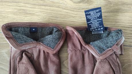 Pánske kožené rukavice gant, gant,m