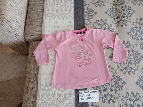 Dievčenská mikina zn.blue seven veľ.110, 110