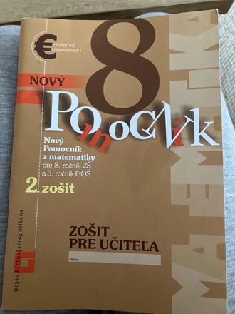Nový pomocník 8 výsledky 2.časť,