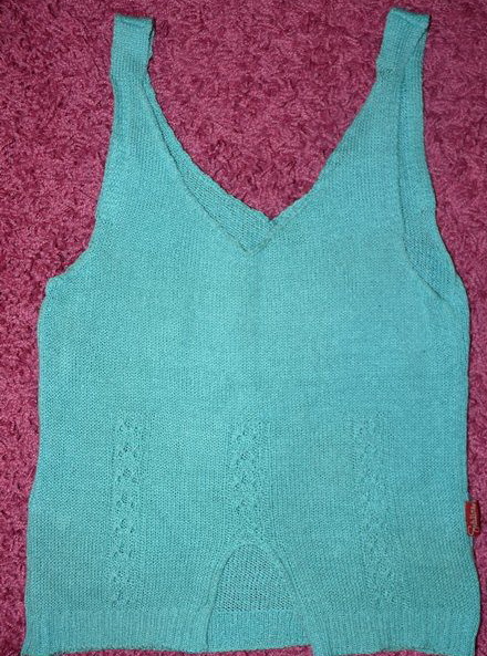 Háčkované sexy tričko s-m, s